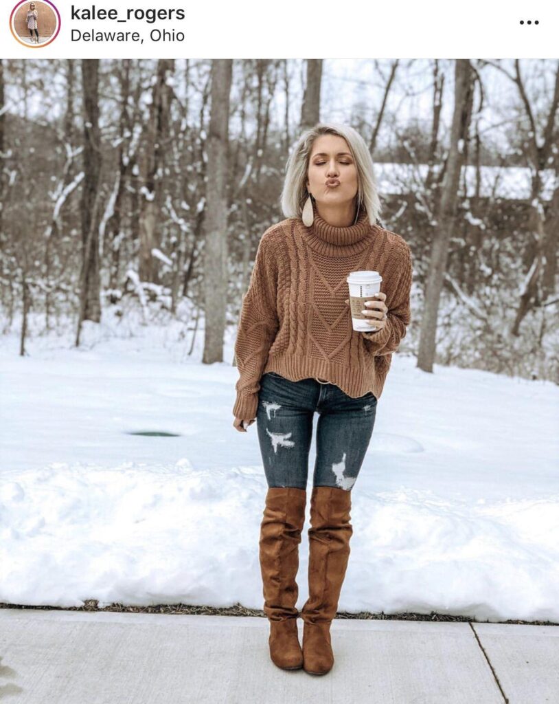 Kalee Rogers influencer portrait aesthetic