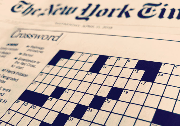recent nyt crossword answers